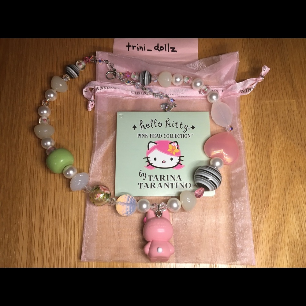 TARINA TARANTINO for Hello Kitty Vintage NWT Coveted Bunny Mascot Necklace 💖 - Picture 5 of 11